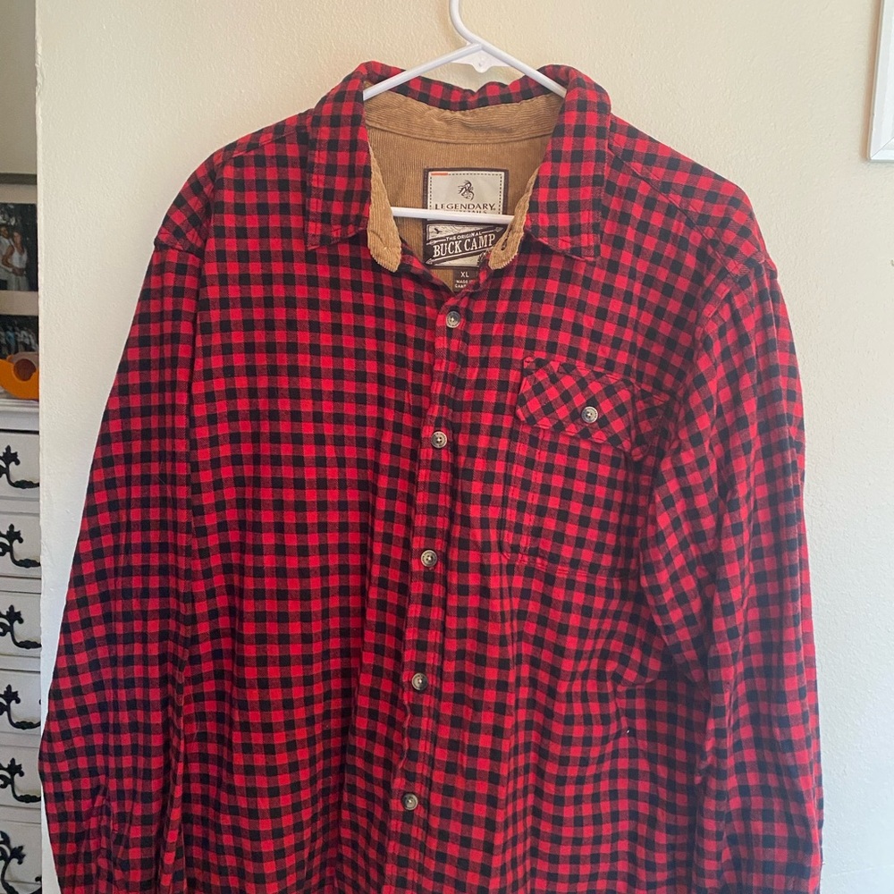 Legendary Whitetails Buck Camp Flannel